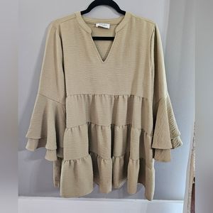 Ladies Zenana tiered top